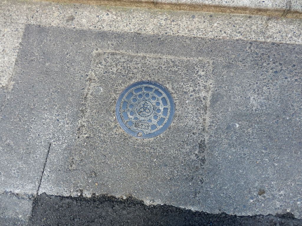 Manhole in Atsugi City