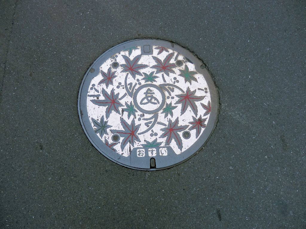 Manhole in Atsugi City
