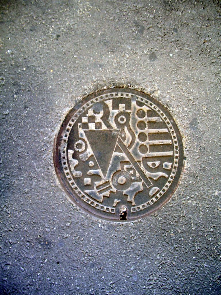 Manhole in Fukuoka