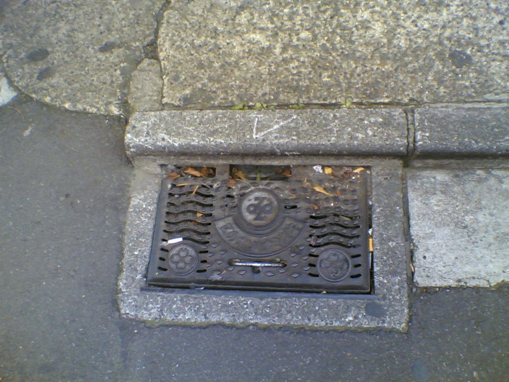 Manhole in Omote-sandoh, Tokyo