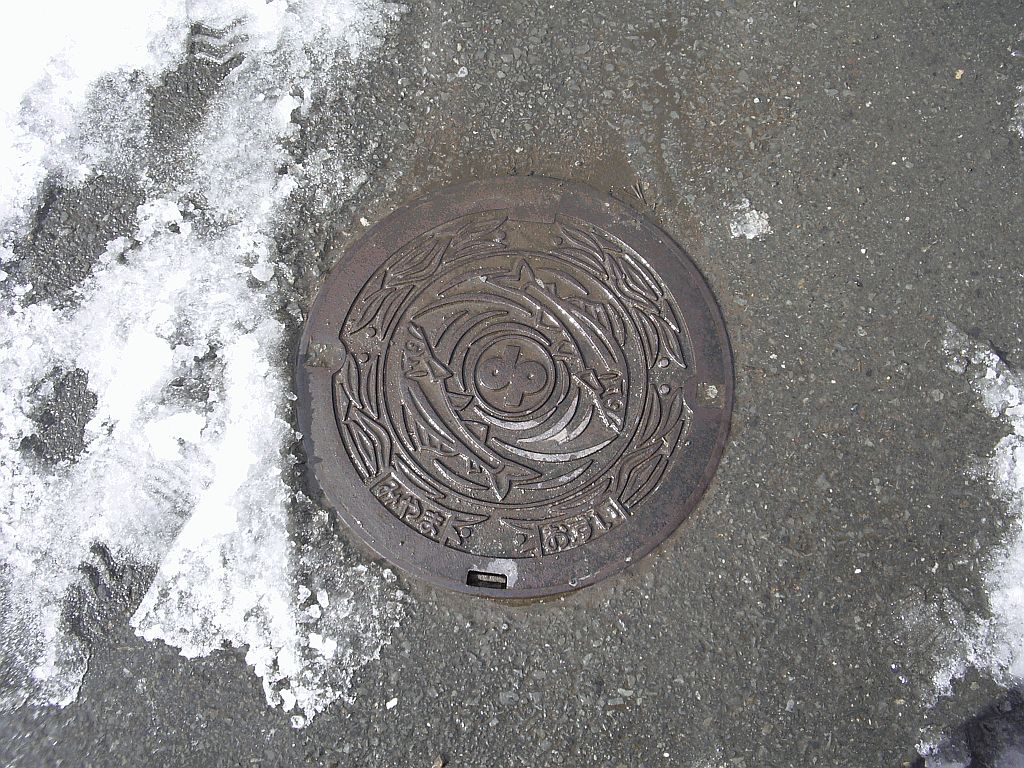 Manhole in Miyama