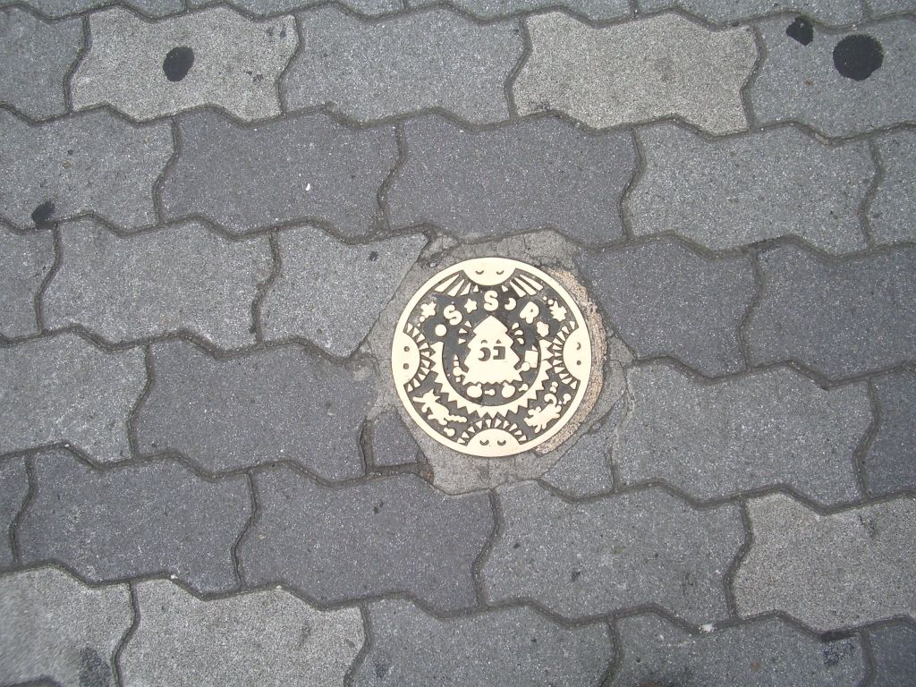 Manhole in Suginami