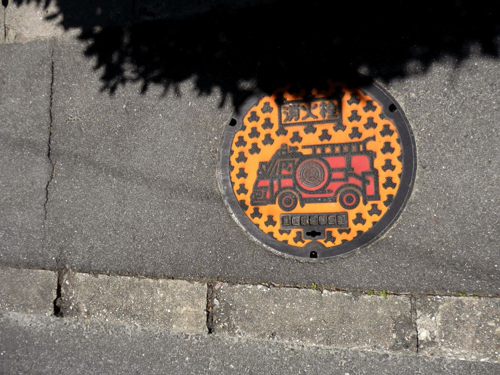 Manhole in Okazaki