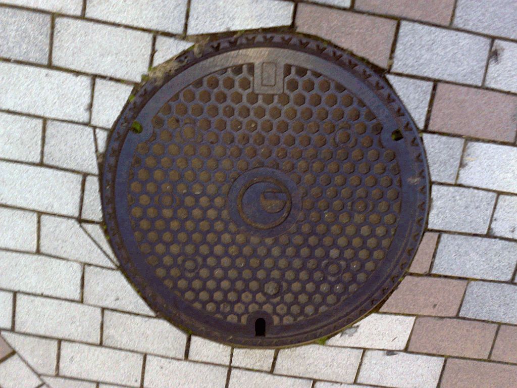 Manhole in Shimotsuke city