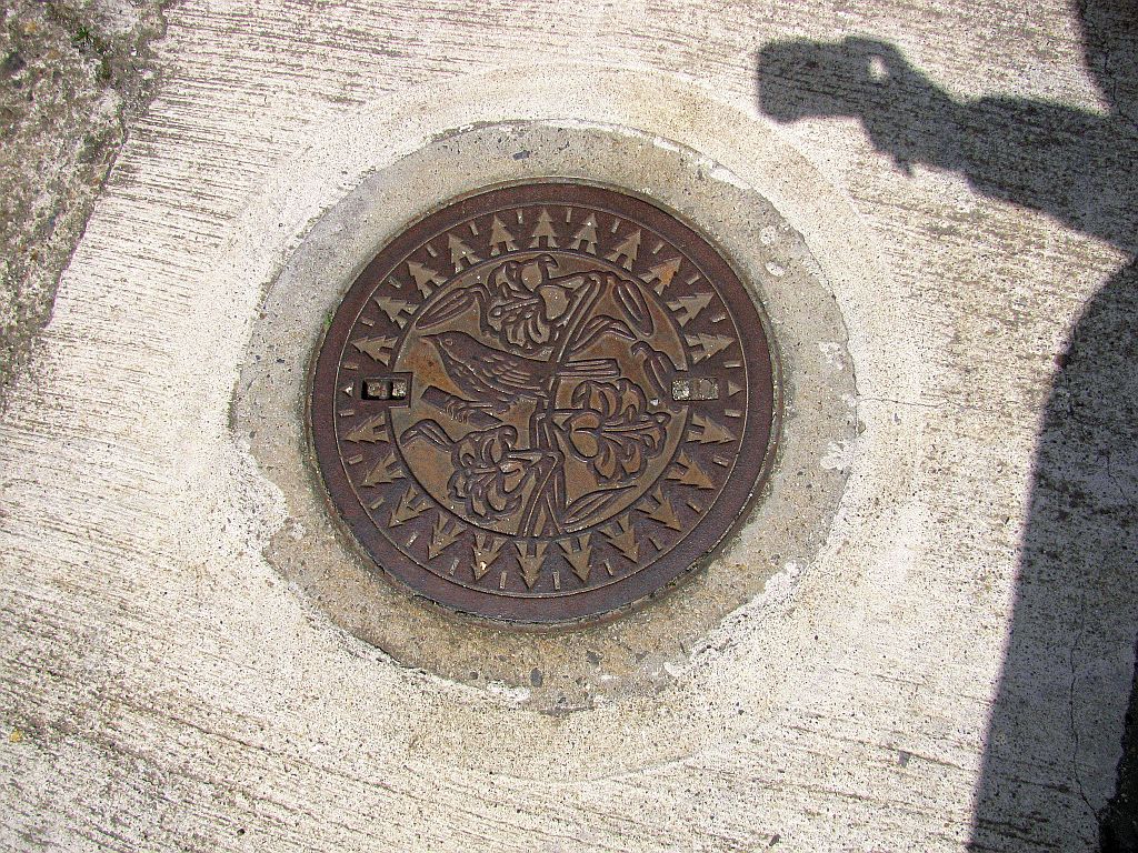 Manhole in 多賀町