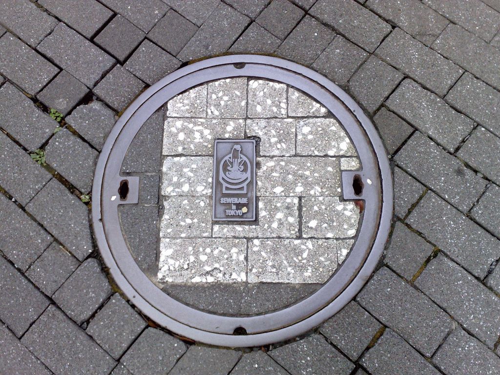 Manhole in Hibiya