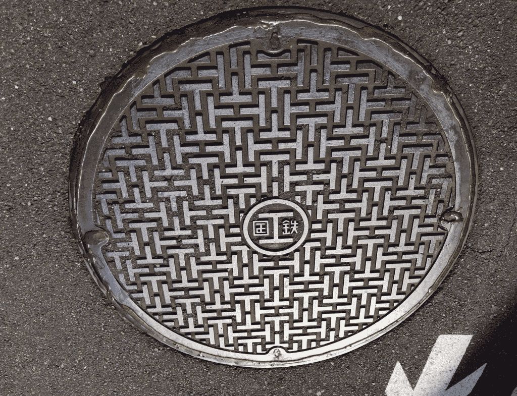 Manhole in Tokyo