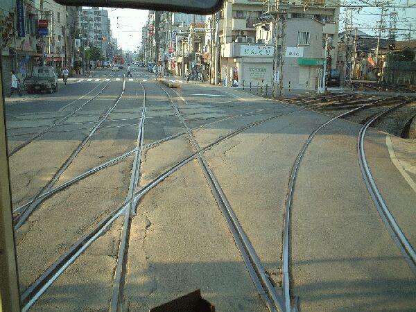 Crossing at Sumiyoshi
