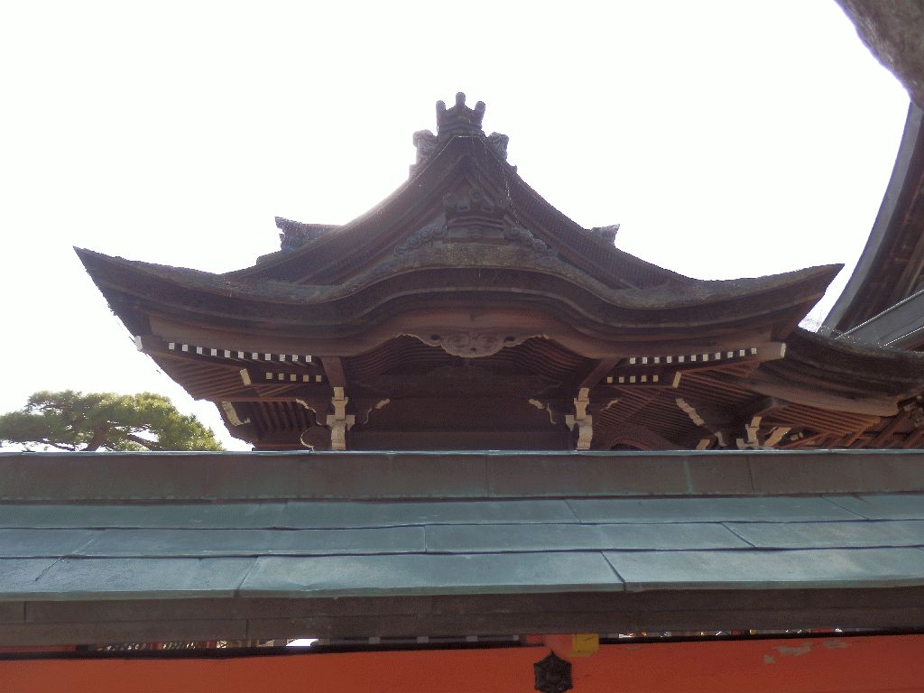 唐崎の松と唐崎神社
