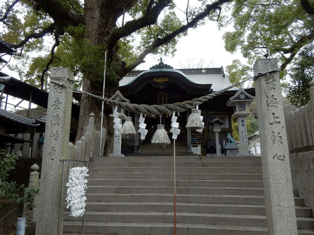 津田寺・津田八幡神社